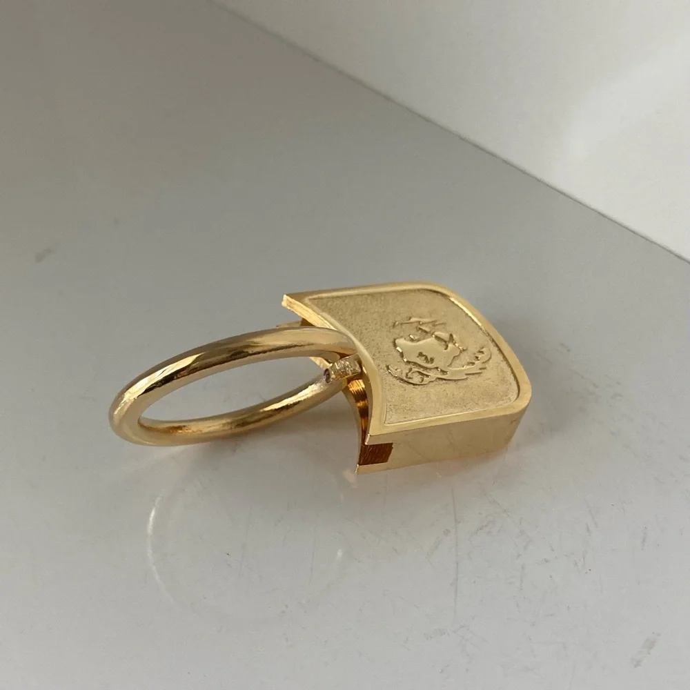 Vintage New in Box Brass DREYFUS Key Holder; circa 80’s.